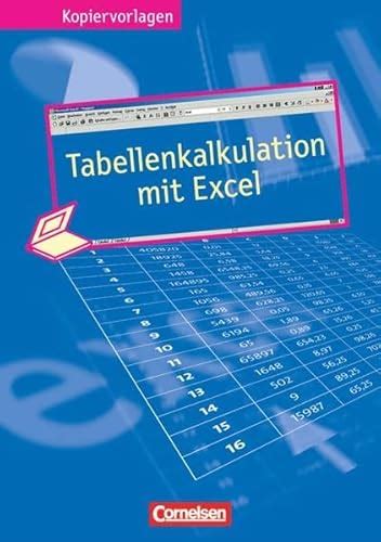 Tabellenkalkulation Mit Excel Kopiervorlagen Abebooks