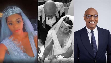 Watch: Muvhango actress Azwi Rambuda 'Mpho' gets married to Lucky Litelu in an extravagant white ...