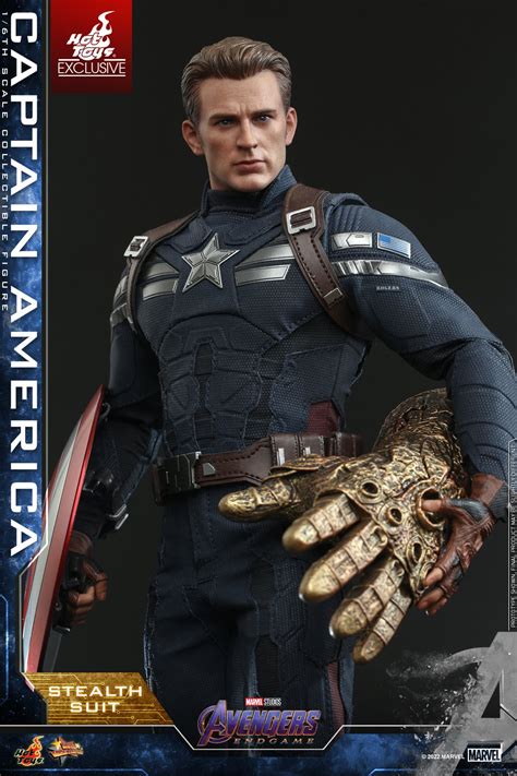 Hot Toys Mms Avengers Endgame Captain America Stealth Suit