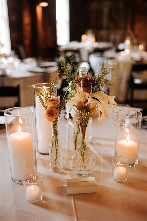 Fall Wedding Table Decor Round Wedding Tables Simple Wedding