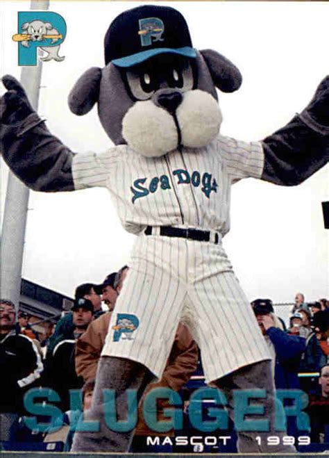 1999 Portland Sea Dogs Grandstand #30 Slugger the Sea Dog MASCOT - NM