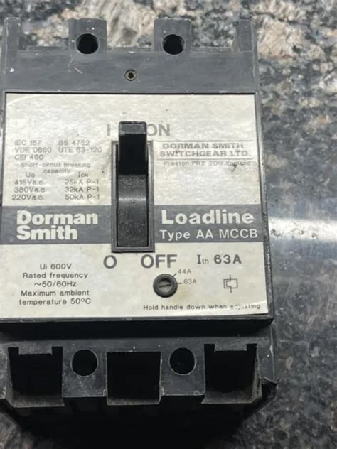 Dorman Smith Loadline Mccb Dreipolig Phasen A Aa Llbaat