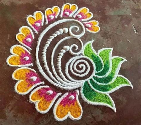 Pin By Sita Bhowmik On Crochet Very Easy Rangoli Designs Rangoli