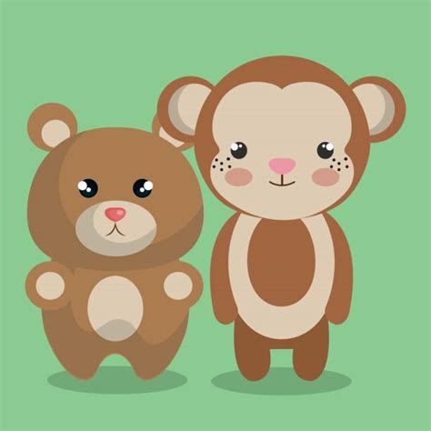 Monkey Plush Toy Illustrations Royalty Free Vector Graphics And Clip Art