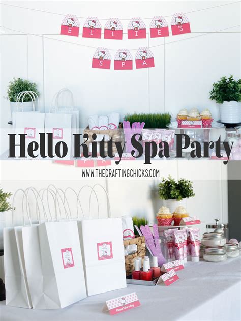 Hello Kitty Spa Party