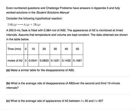 SOLVED Even Numbered Questions And Challenge Problems Have Answers In