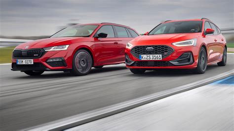 Ford Focus Turnier St Und Skoda Octavia Combi Rs Im Test Technische