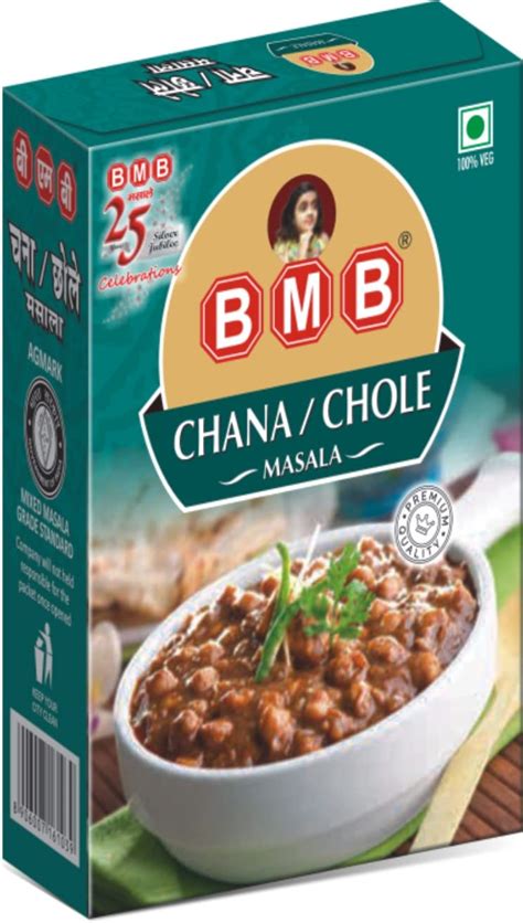 Bmb Chanachole Masala 100gm Grocery And Gourmet Foods