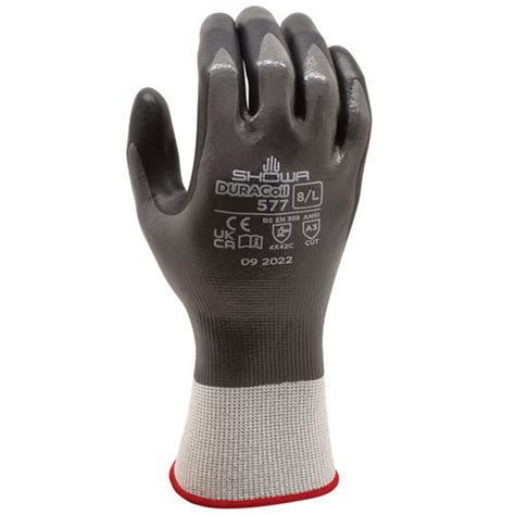 Work Protection Gloves Duracoil 577 Showa Best Glove For The