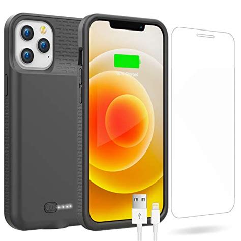 Battery Case For Iphone 12 Pro Max 7000mah Portable Charging Case For Iphone 12 Pro Max