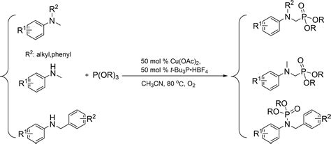 Copper‐phosphine Mediated Oxidative Phosphorylation Of Aromatic Amines And P Or 3 Under Aerobic