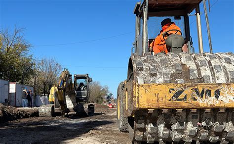 Avanza la construcción de la colectora del Camino de las Latas en