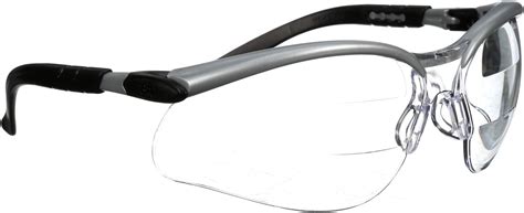 3m Safety Glasses Bx Dual Readers 25 Ansi Z87 Anti Fog Clear Lens Silverblack Frame