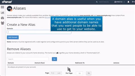 How To Create A Domain Alias In Cpanel By Gecko Websites Youtube