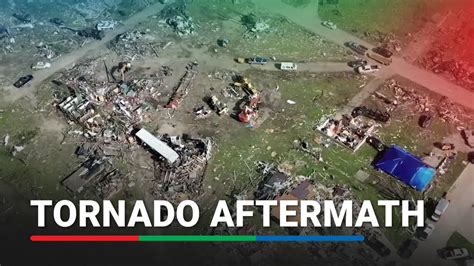 Drone Footage Tornado Devastation In Greenfield Iowa Abs Cbn News Youtube