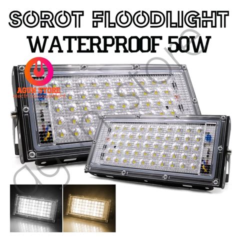 Jual Lampu Sorot Emico Watt Sni Smd Led Flood Light Waterproof Model