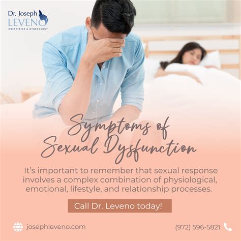 Symptoms Of Sexual Dysfunction Dr Joseph Leveno