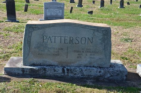 Cora H Gwaltney Patterson 1871 1943 Mémorial Find a Grave