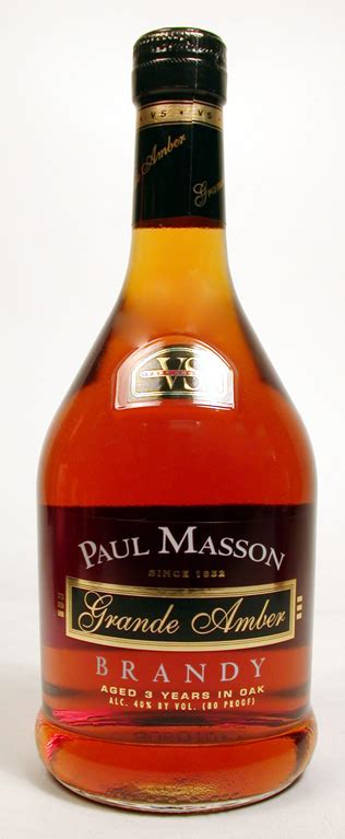 Review Paul Masson Grande Amber Vs Brandy Drinkhacker