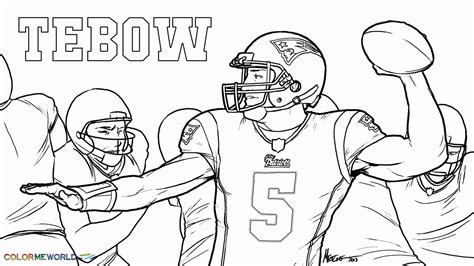 New England Patriots Coloring Page Coloring Nation