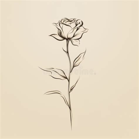 Simple Rose Tattoo Design Stock Photos - Free & Royalty-Free Stock ...