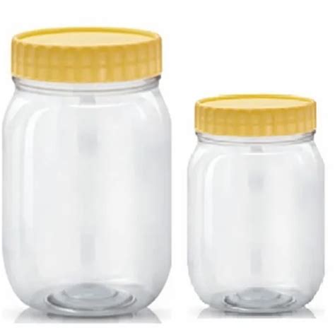 Capacity 1000 ML Transparent PET Jars At Rs 85 Piece In Mumbai ID