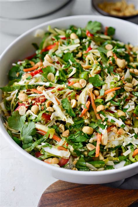 Thai Cabbage Salad Simply Scratch