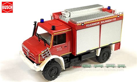 Modellbahn Kramm Busch Automodelle 51054 1 87 MB Unimog U 5023 TLF 16