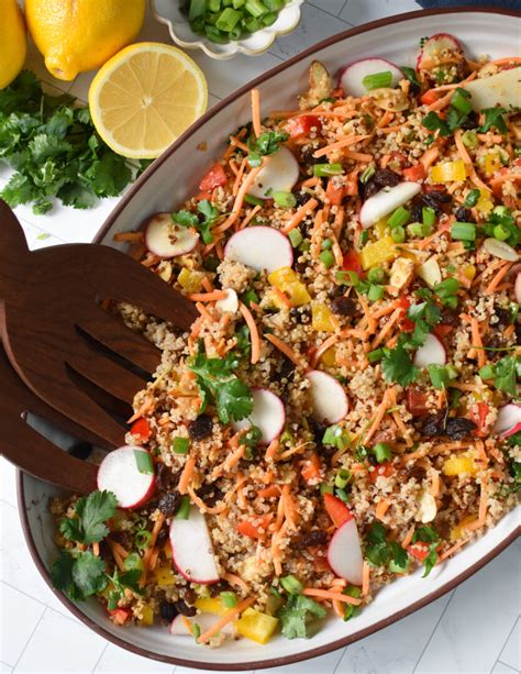 Curried Quinoa Salad A Cedar Spoon