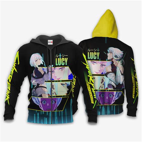 Cyberpunk Edgerunners Lucy Custom Anime Hoodie Ha0512 Home Decor