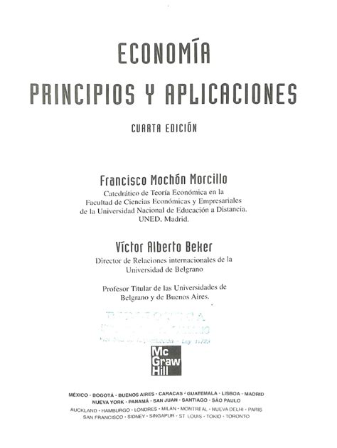 Economia Teoria Y Politica Mochon 1