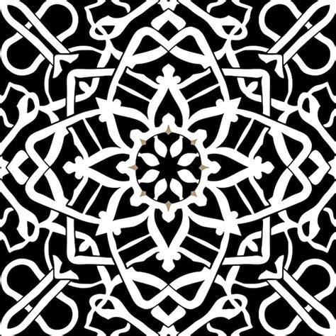 Premium AI Image | abstract geometric islamic background