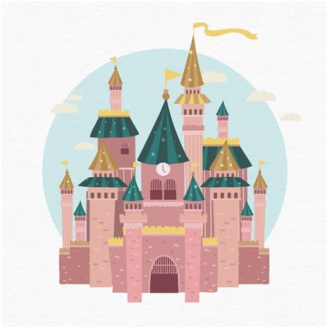 Disneyland Castle Vector