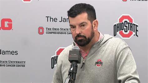 Ryan Day Pregame Press Conference Ohio State Michigan Week