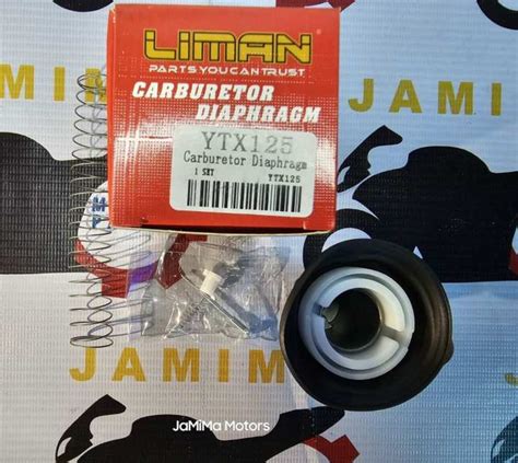 JMM CARBURETOR DIAPHRAGM YTX 125 LIMAN BRAND Lazada PH