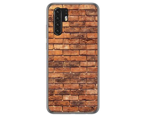 Funda Gel Tpu Para Huawei P Pro Dise O Ladrillo Dibujos Fundas