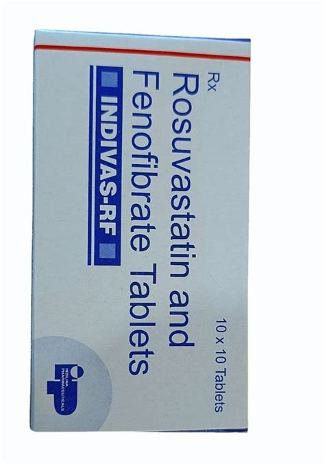 Rosuvastatin Mg And Fenofibrate Mg Tablets At Rs Box