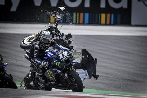 Photo Sequence The Huge Austrian Grand Prix Crash MotoGP