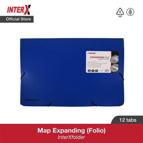 Jual Interx Expanding File Tali Folio Inter X Shopee Indonesia