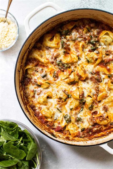 Baked Tortellini With Meat Sauce All About Baked Thing Recipe