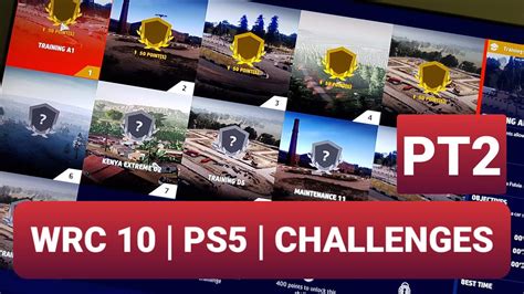 Wrc 10 Ps5 Challenges Pt2 Youtube