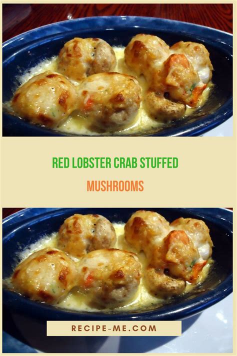 √ Seafood Stuffed Mushrooms Red Lobster Recipe Alvis Twirlwing