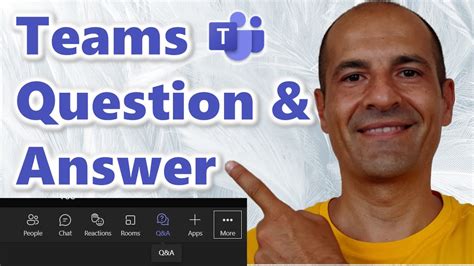 How To Enable Question And Answer In Microsoft Teams Youtube