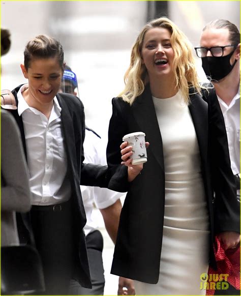 Amber Heard Leaves High Court With Her Team As Johnny Depps Libel Case