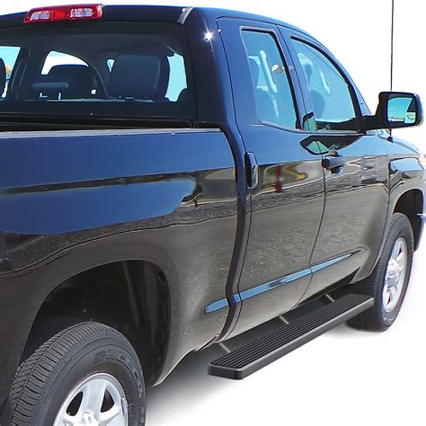 IStep 5 Inch Running Boards 2007 2021 Toyota Tundra Black