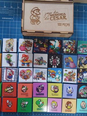 Jogo Da Memoria Super Mario Pares Compre Produtos Personalizados