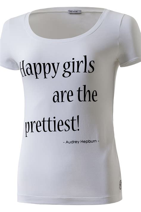 Happy Girls Are The Prettiest T Shirt White