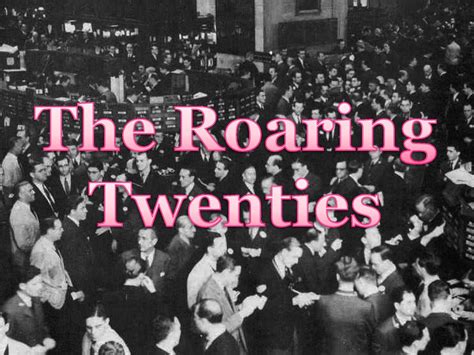 The Roaring Twenties The Roaring Twenties The Republican Decade Ppt