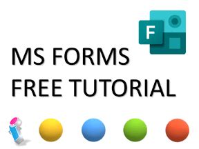 Introduction to Microsoft Forms - Free Forms Tutorial for Beginners