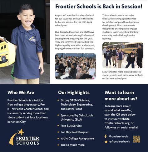 Frontier Schools Is Back In Session Northeast News